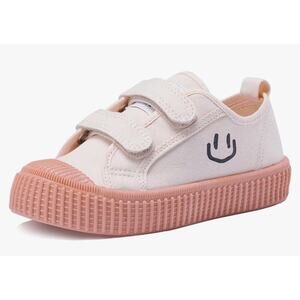 HAPPY NOCNOC Toddler Shoes Boys & Girls, Size 1.5-2 Canvas Sneakers New 6411